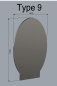 Preview: Light-Blade Type 9 inkl. Halter (55mm Aufnahme)